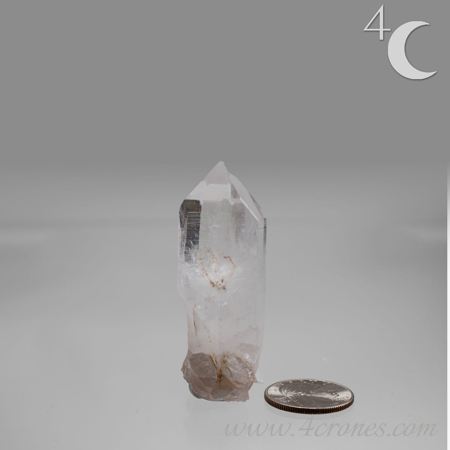 Our Lithium Quartz crystals are to die for. These dazzling specimens are astonishingly crystal clear with the softest touches of pinks and mauves. The Lumerian lines are so crisp and clean you can almost hear the ancient stories pouring out of them. These beauties will take your breath away, we kid you not. www.4crones.com