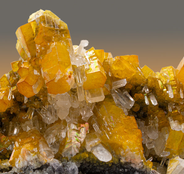 Iridescent Columnar Calcite