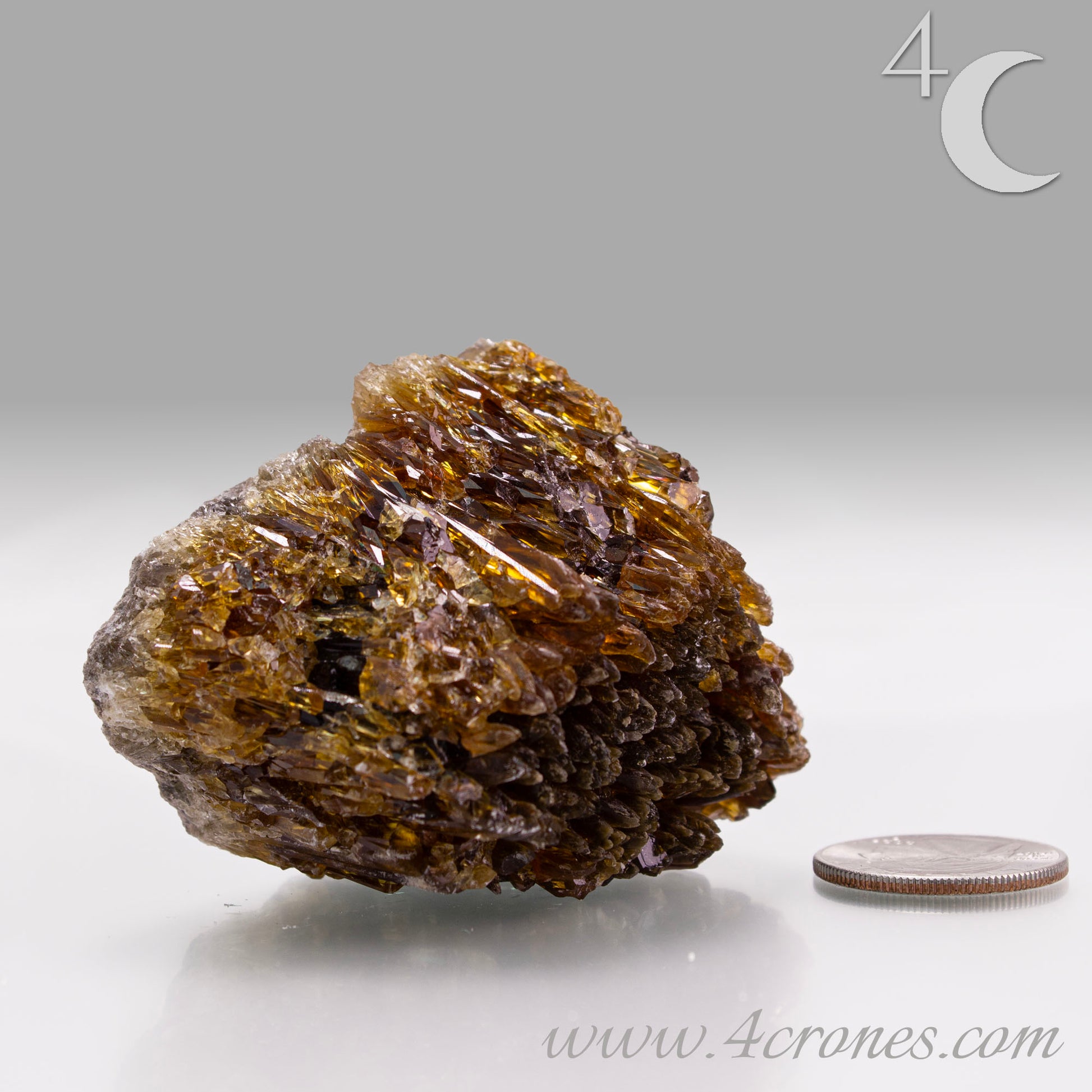 Metaphysically, Amber Calcite radiates vitality, optimism, and grounding warmth. Its energy cleanses spaces, amplifies intentions, and supports confidence, motivation, and clarity