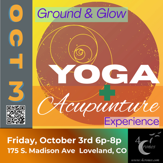 Ground & Glow: Yoga & Acupuncture for Autumn Release 4 Crones