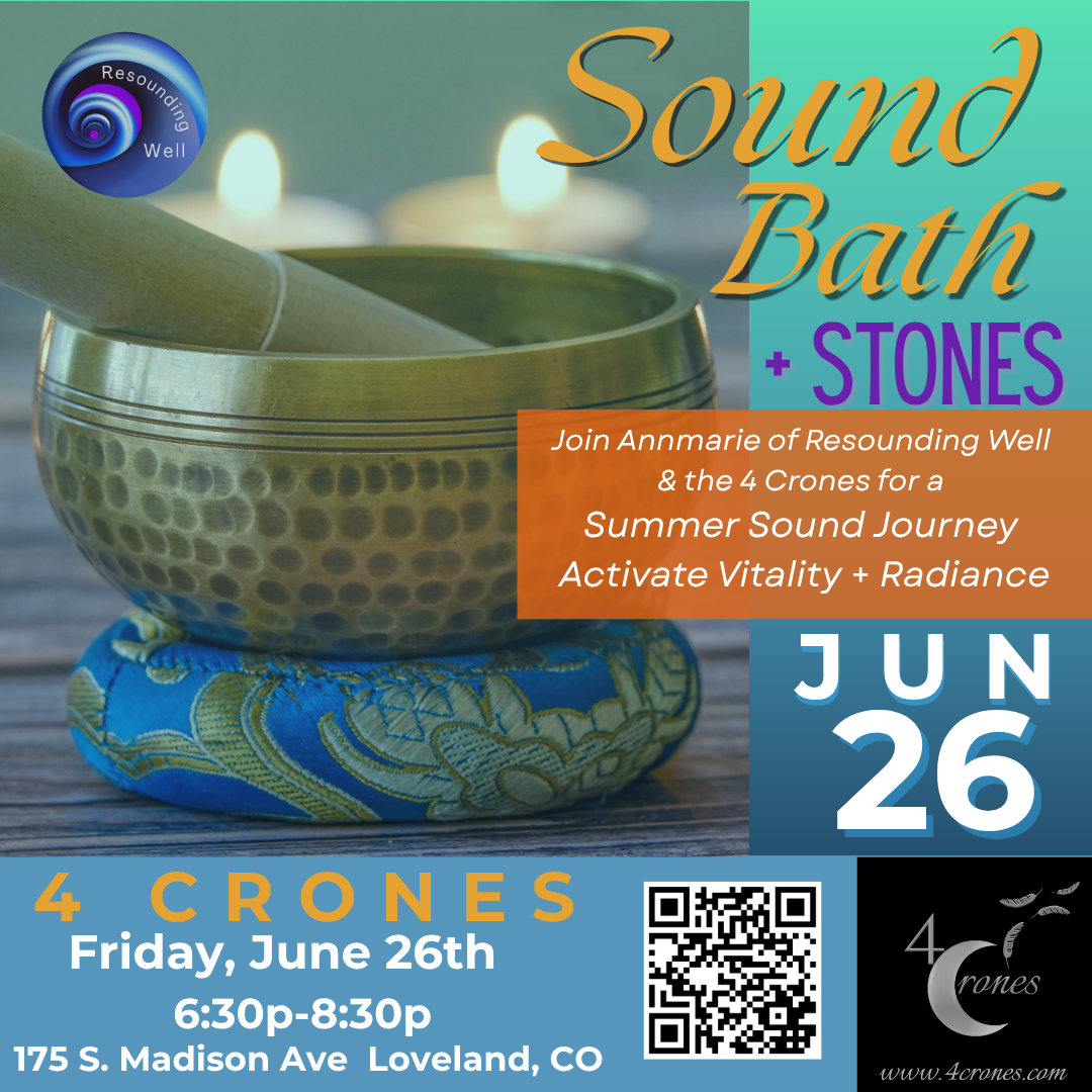 Summer Sound Bath + Stones: Activate Vitality + Radiance