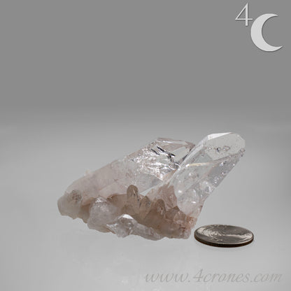 500-J Lithium Quartz from Columbia / 4 Crones