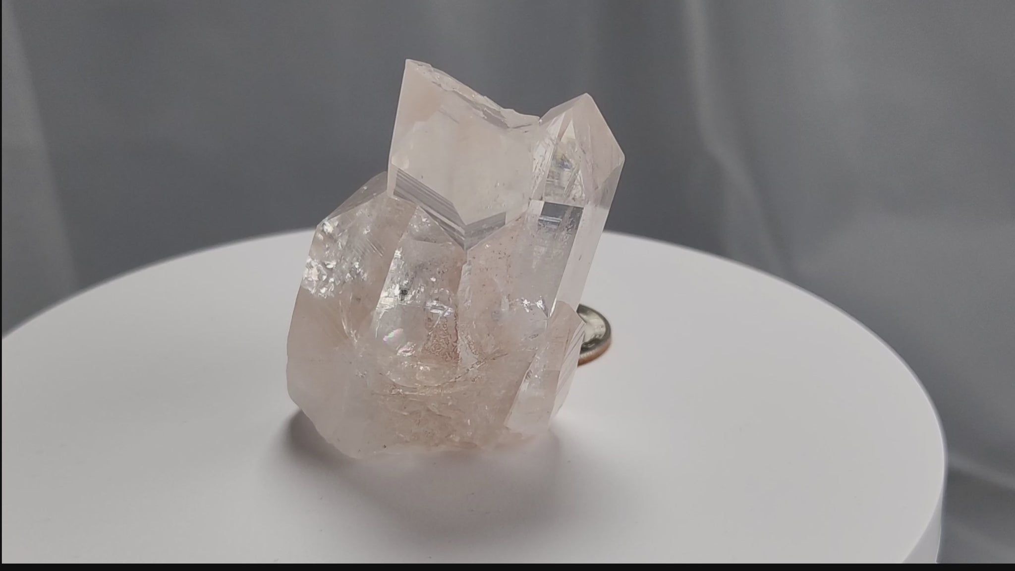 Our Lithium Quartz crystals are to die for. These dazzling specimens are astonishingly crystal clear with the softest touches of pinks and mauves. The Lumerian lines are so crisp and clean you can almost hear the ancient stories pouring out of them. These beauties will take your breath away, we kid you not. www.4crones.com