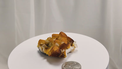 2238-F Iridescent Columnar Calcite / 4 Crones