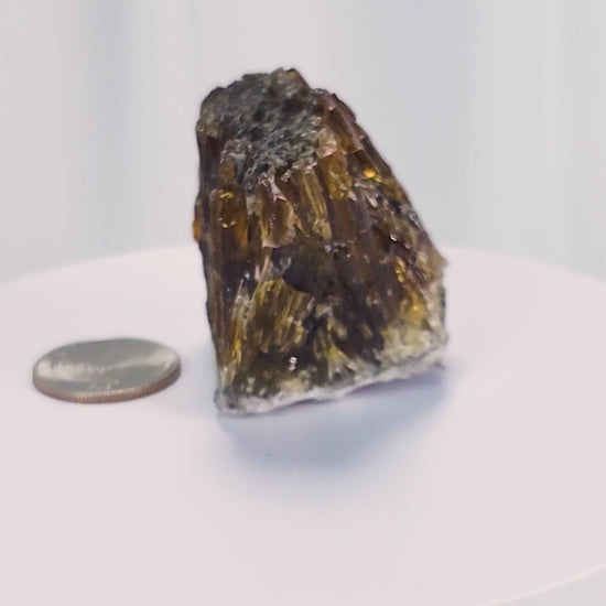Metaphysically, Amber Calcite radiates vitality, optimism, and grounding warmth. Its energy cleanses spaces, amplifies intentions, and supports confidence, motivation, and clarity